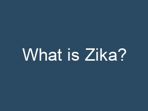 What is Zika?